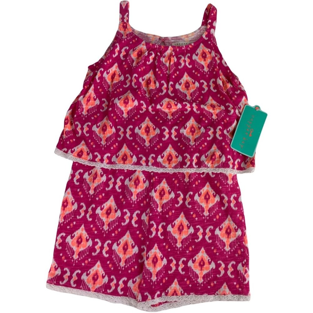 Copper Key NWT Jumper Medium 6-12 mo Pink Boho One Piece